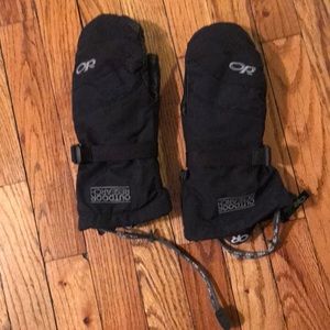 Outdoor Research mitten leather ski snowboard 6